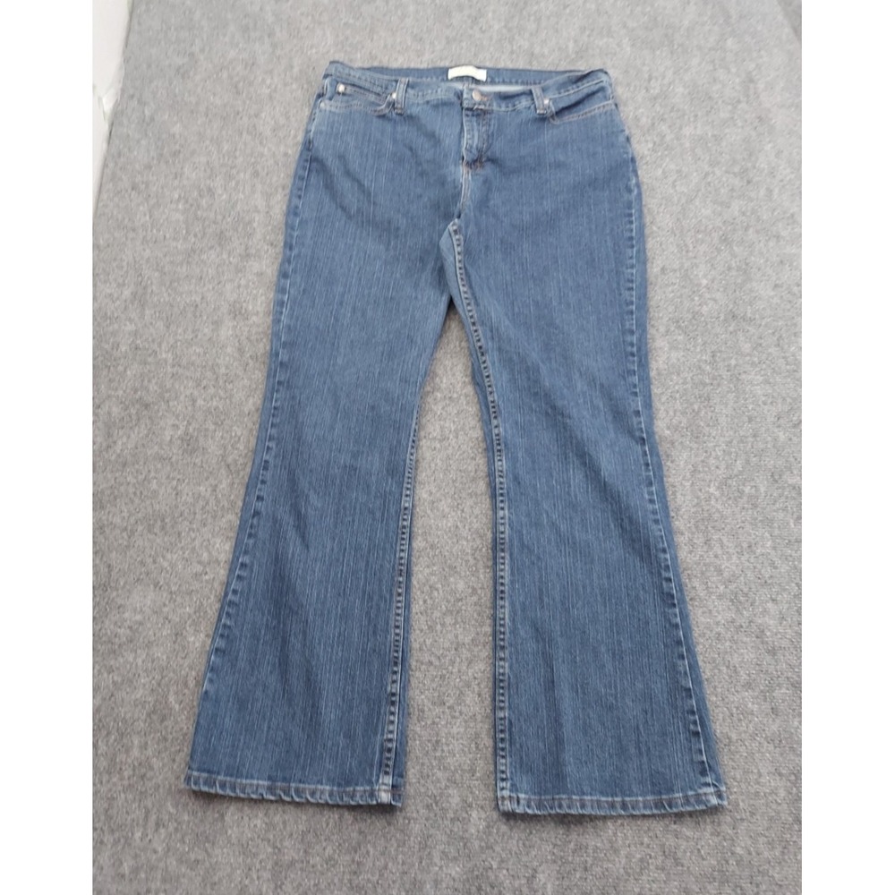 As‎ Real As Wrangler Jeans Womens 16x32 Blue Bootcut Western Cowgirl